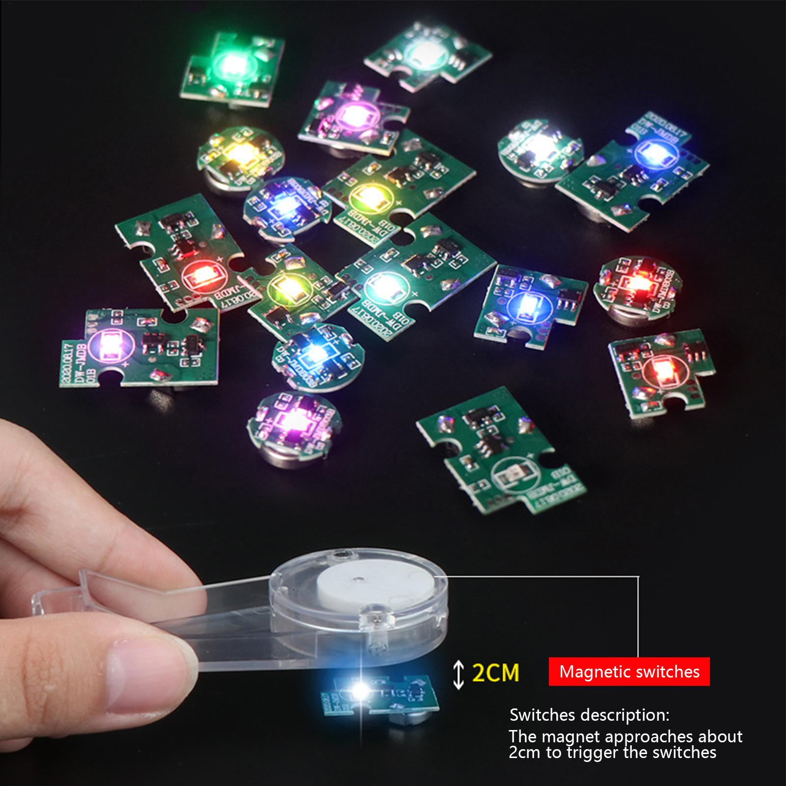 Diy Automation Projects - Luz LED de Control magnético, Mini