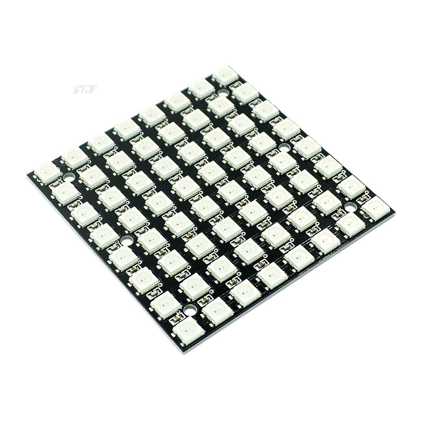 Rgb Led Matrix 8X8 - WS2812 SMD LED 5050 RGB 8x8