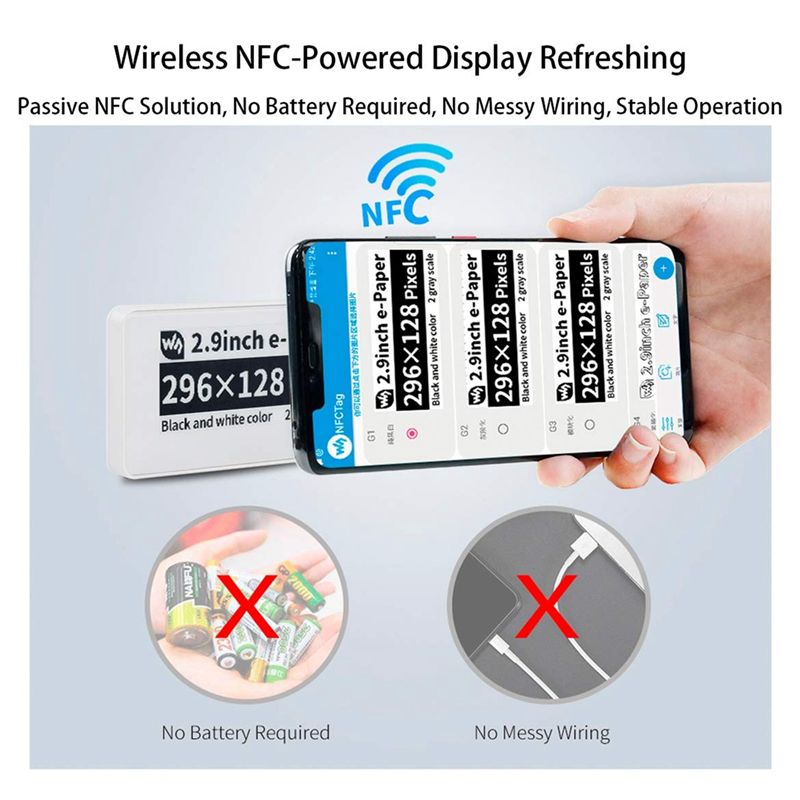 Nuevo módulo de pantalla de ti - Display Epaper 2.9 reseña y precio